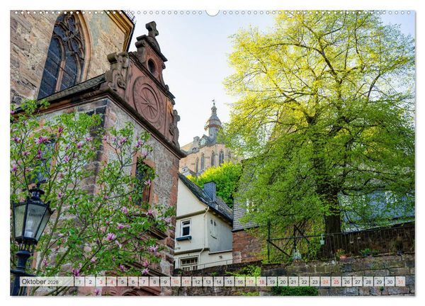 Produktbild: Marburg Impressionen (hochwertiger Premium Wandkalender 2026 DIN A2 quer), Kunstdruck in Hochglanz