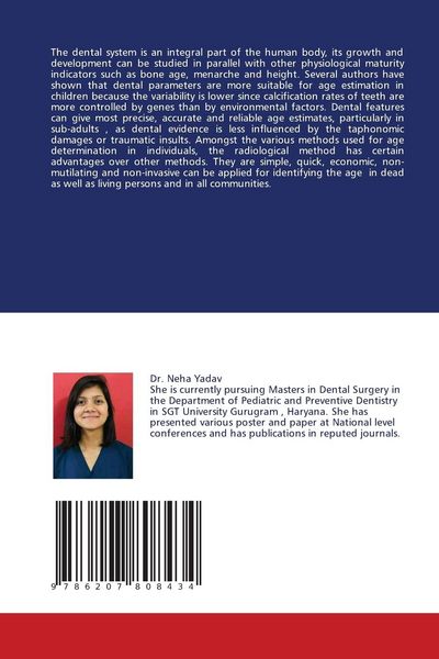 Produktbild: Radiographic Methods Of Dental Age Estimation