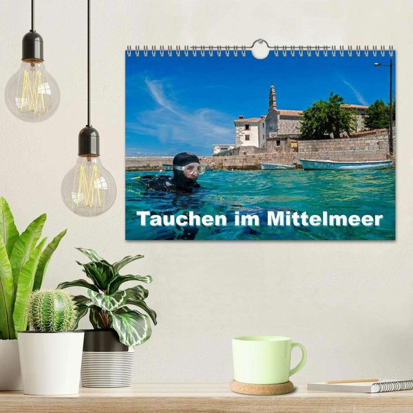 Produktbild: Tauchen im Mittelmeer (Wandkalender 2026 DIN A4 quer), CALVENDO Monatskalender