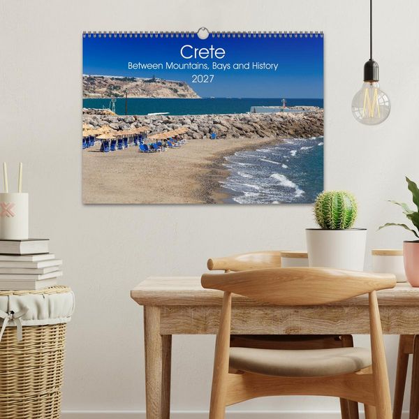 Produktbild: Crete - Between Mountains, Bays and History (Wall Calendar 2027 DIN A3 landscape), CALVENDO 12 Month Wall Calendar