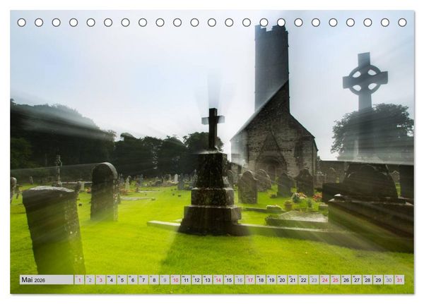 Produktbild: IRLAND - Geheimnisvolle Abteien (Tischkalender 2026 DIN A5 quer), CALVENDO Monatskalender