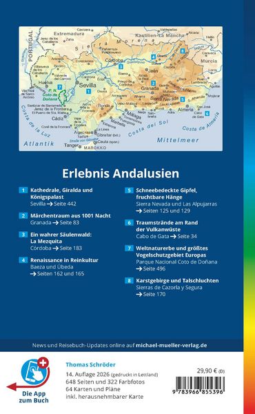 Produktbild: MICHAEL M&Uuml;LLER Reisef&uuml;hrer Andalusien