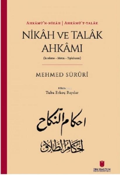 Produktbild: Ahkam&uuml;n-Nikah Ahkam&uuml;t-Talak - Nikah ve Talak Ahkami
