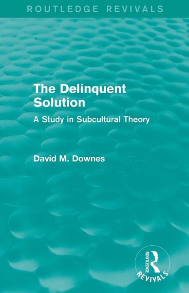 Produktbild: The Delinquent Solution (Routledge Revivals)