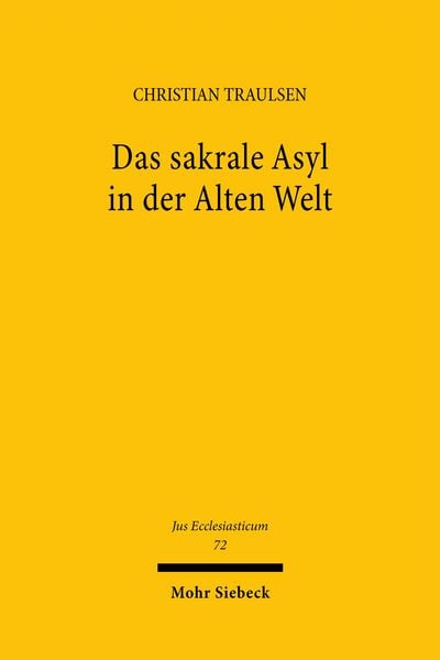 Produktbild: Das sakrale Asyl in der Alten Welt