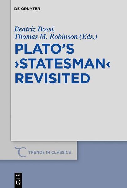 Produktbild: Plato's >Statesman< Revisited