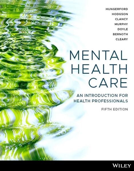 Produktbild: Hungerford, C: Mental Health Care