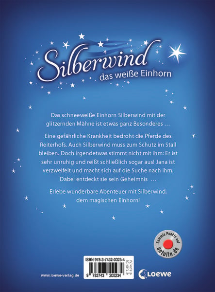 Produktbild: Silberwind, das wei&szlig;e Einhorn (Band 7) - Das Einhornfohlen