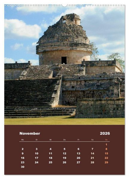 Produktbild: Klassisches Mexiko (hochwertiger Premium Wandkalender 2026 DIN A2 hoch), Kunstdruck in Hochglanz