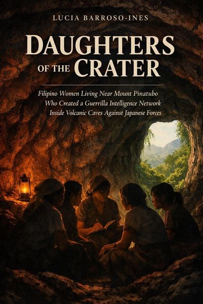 Produktbild: DAUGHTERS OF THE CRATER : Filipino Women Living Near Mount Pinatubo Who Created a Guerrilla Intelligence Network Inside Volcanic Caves Against Japanes