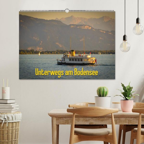 Produktbild: Unterwegs am Bodensee (Wandkalender 2026 DIN A2 quer), CALVENDO Monatskalender