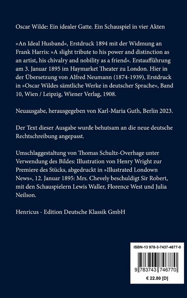 Produktbild: Ein idealer Gatte