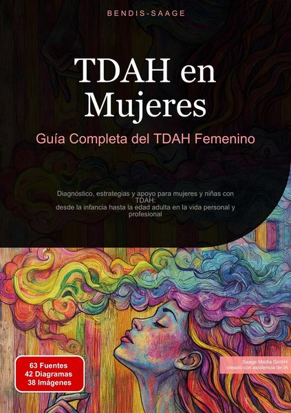 Produktbild: TDAH en Mujeres: Gu&iacute;a Completa del TDAH Femenino