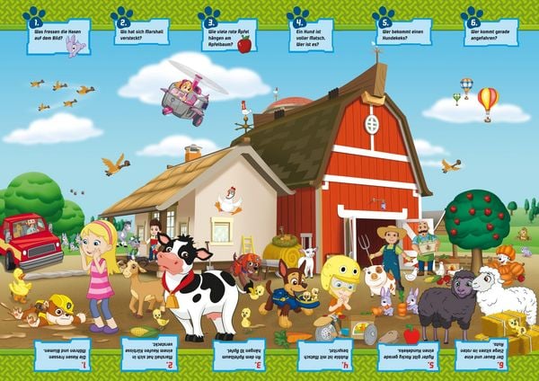Produktbild: PAW Patrol Wimmelbuch. Mit R&auml;tselspa&szlig;