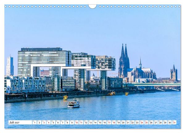 Produktbild: K&ouml;ln - Facetten einer Stadt (Wandkalender 2027 DIN A3 quer), CALVENDO Monatskalender