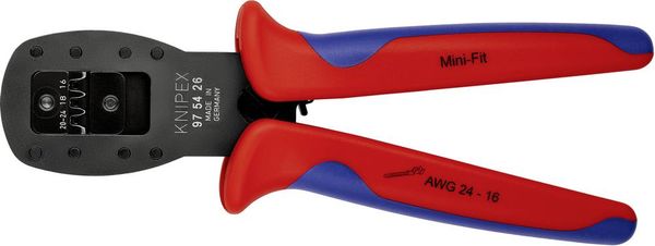 Produktbild: Knipex 97 54 26 Crimpzange Mini-Fit
