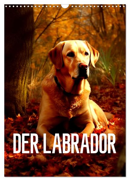 Produktbild: Der Labrador (Wandkalender 2026 DIN A3 hoch), CALVENDO Monatskalender