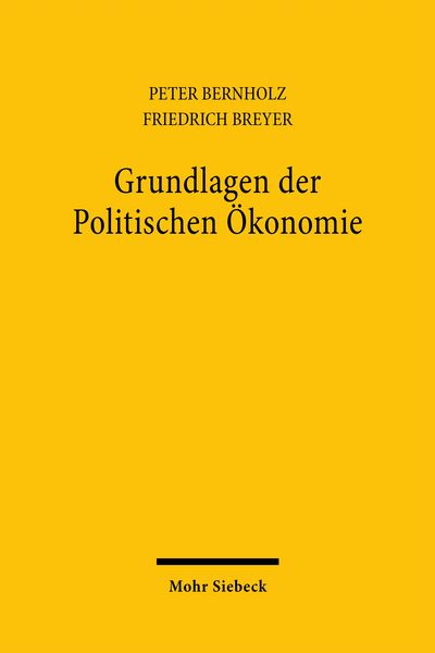 Produktbild: Grundlagen der Politischen &Ouml;konomie / Grundlagen der Politischen &Ouml;konomie