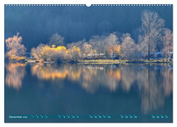 Produktbild: Mit B&auml;umen durchs Jahr (hochwertiger Premium Wandkalender 2026 DIN A2 quer), Kunstdruck in Hochglanz