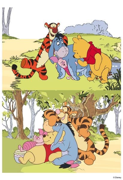 Produktbild: Disney Winnie Puuh: B&auml;renstarker Sticker- und Malspa&szlig;