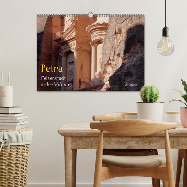 Produktbild: Petra - Felsenstadt in der W&uuml;ste (Wandkalender 2026 DIN A3 quer), CALVENDO Monatskalender