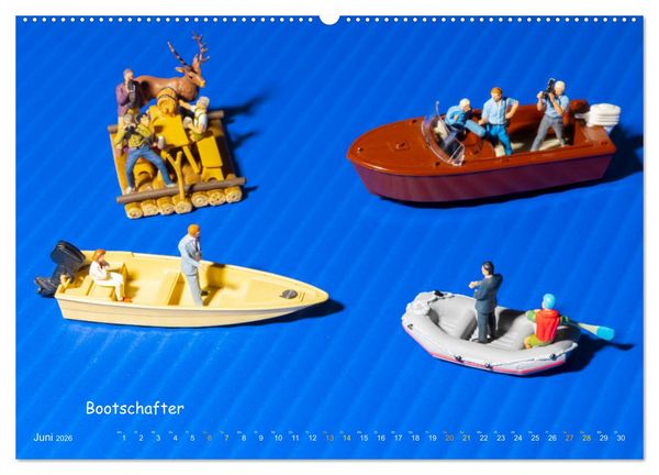 Produktbild: B&uuml;stenhalter ... und andere Mini-Welten (hochwertiger Premium Wandkalender 2026 DIN A2 quer), Kunstdruck in Hochglanz