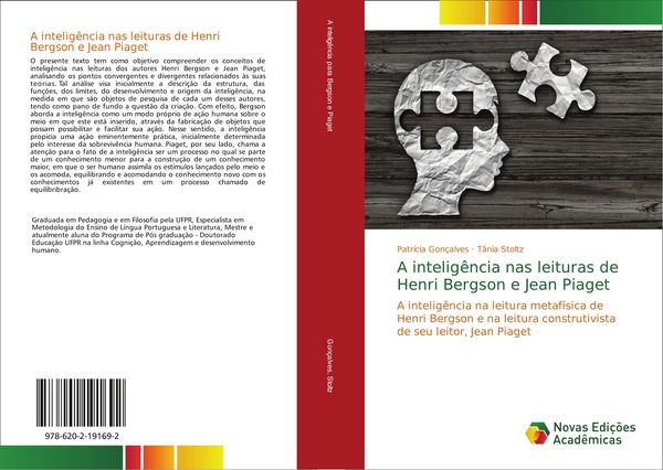 Produktbild: A intelig&ecirc;ncia nas leituras de Henri Bergson e Jean Piaget