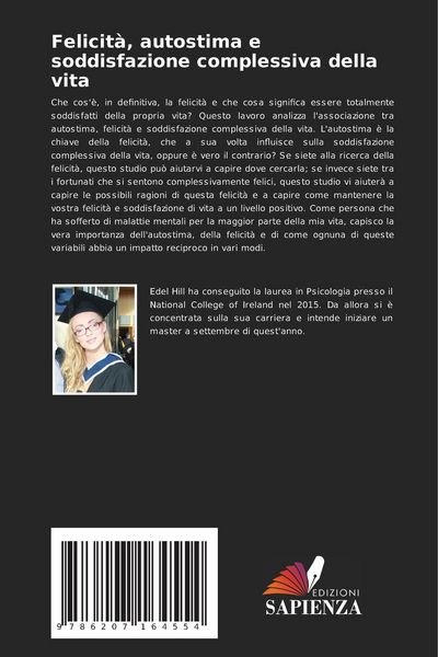 Produktbild: Felicit&agrave;, autostima e soddisfazione complessiva della vita