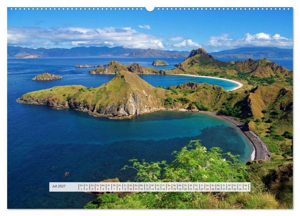 Produktbild: Bekanntes und Unbekanntes Indonesien (hochwertiger Premium Wandkalender 2027 DIN A2 quer), Kunstdruck in Hochglanz