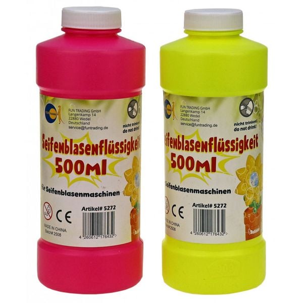Produktbild: Seifenblasenfluessigkeit 500ml