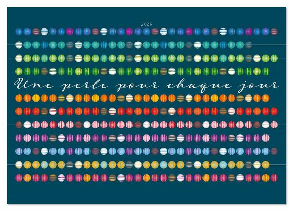 Produktbild: Une perle pour chaque jour (Calendrier mural 2026 DIN A3 vertical), CALVENDO calendrier mensuel