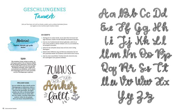 Produktbild: Handlettering 44 Alphabete &ndash; F&uuml;r alle Anl&auml;sse &ndash; Band 2