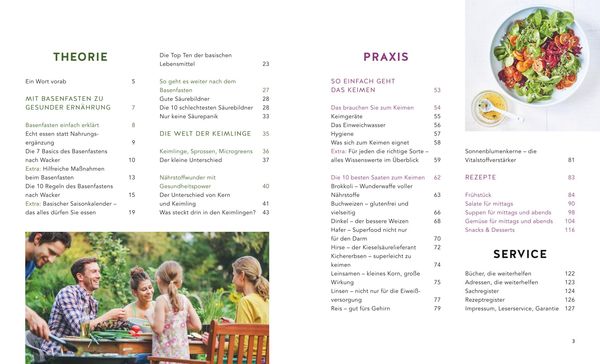 Produktbild: Basenfasten mit Keimlingen