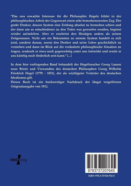 Produktbild: Neue Briefe Hegels und Verwandtes
