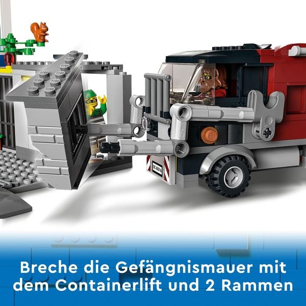LEGO City 60316 Polizeistation mit Polizeiauto, Polizei-Spielzeug