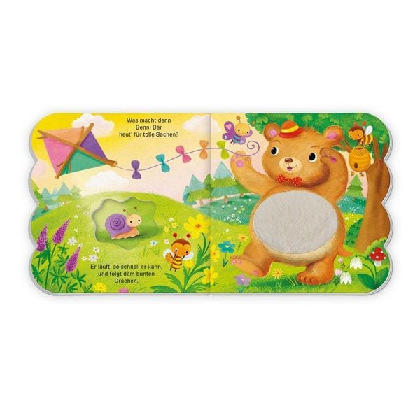 Produktbild: Tr&ouml;tsch F&uuml;hlbuch Guten Morgen, liebe Tiere! F&uuml;hlen und Kuscheln