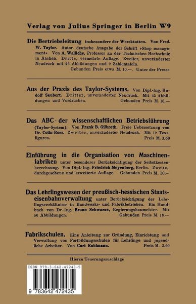 Produktbild: Die Experimentalpsychologie im Dienste des Wirtschaftslebens