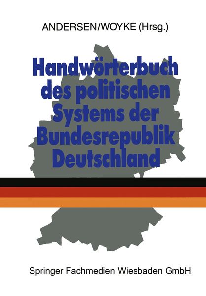 Produktbild: Handw&ouml;rterbuch des politischen Systems der Bundesrepublik Deutschland