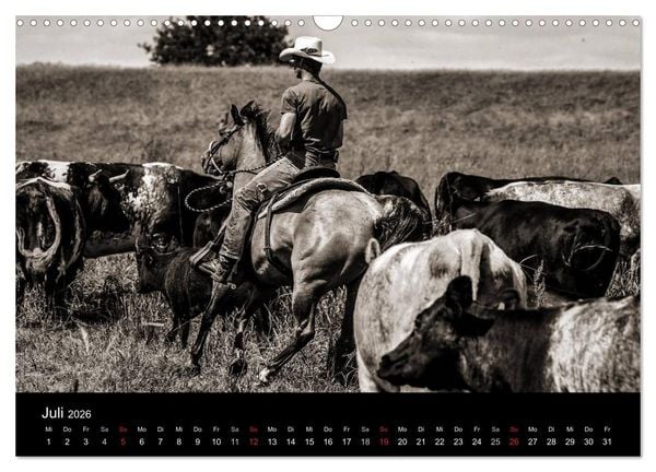 Produktbild: Westernreiten (Wandkalender 2026 DIN A3 quer), CALVENDO Monatskalender