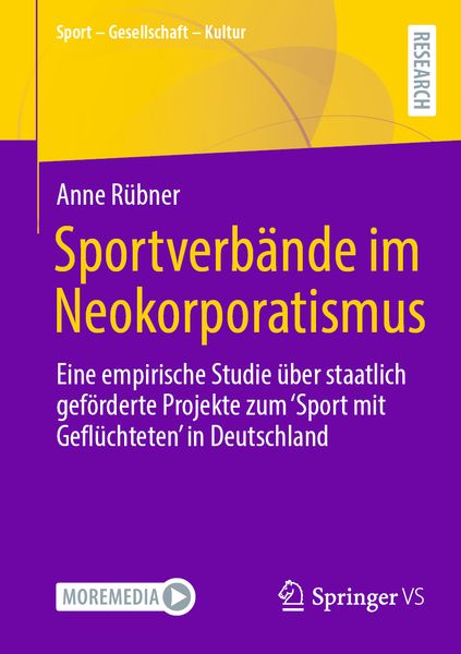 Produktbild: Sportverb&auml;nde im Neokorporatismus