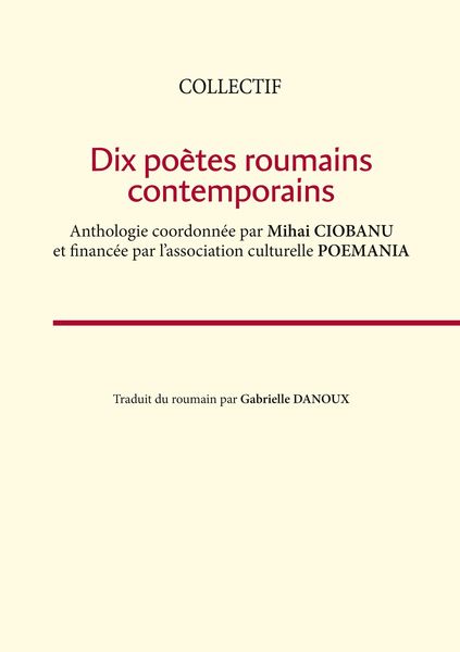 Produktbild: Dix po&egrave;tes roumains contemporains