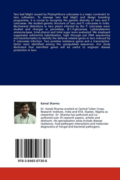 Produktbild: Molecular approaches to manage taro leaf blight