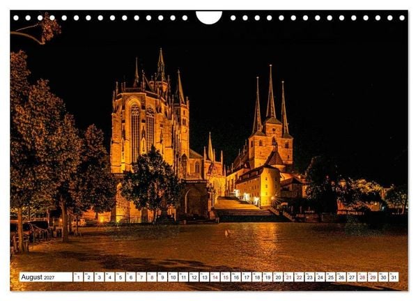 Produktbild: Mein Erfurt - Hier bin ch zu Hause (Wandkalender 2027 DIN A4 quer), CALVENDO Monatskalender