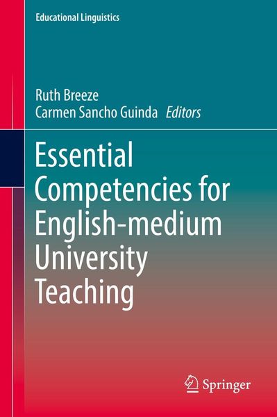 Produktbild: Essential Competencies for English-medium University Teaching