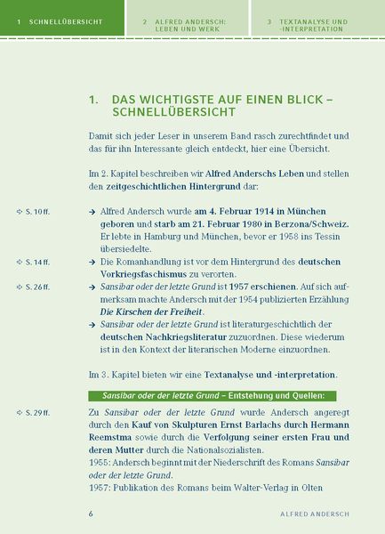 Sansibar Oder Der Letzte Grund Alfred Andersch 'Sansibar oder der letzte Grund von Alfred Andersch.' - 'Abitur