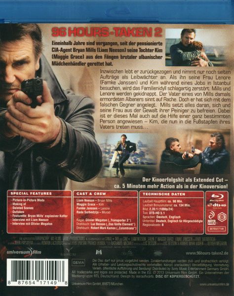 96 Hours - Taken 2 - Extended Cut