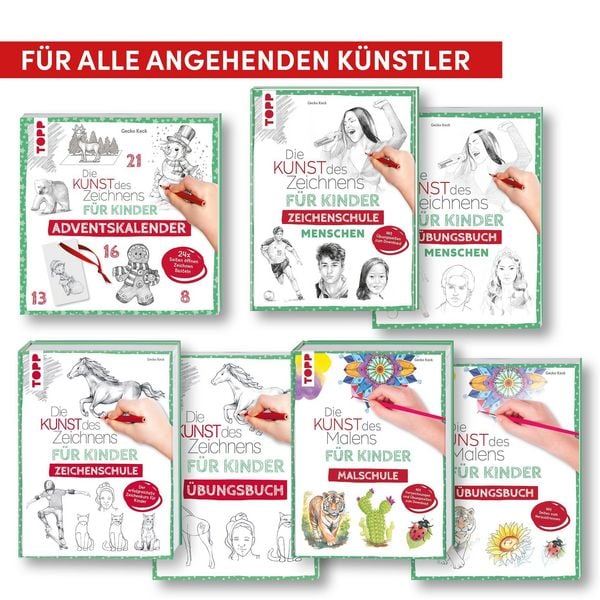 Produktbild: Die Kunst des Zeichnens f&uuml;r Kinder Adventskalender