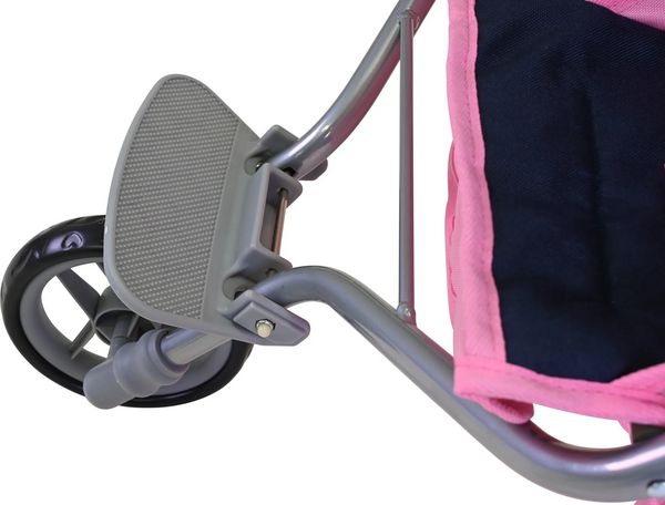 Produktbild: Knorrtoys 16736 - Zwillingspuppenwagen Duo Magic Unicorn, klappbar, Schieberh&ouml;he: 33-62cm
