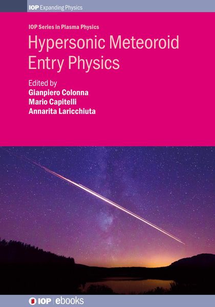 Produktbild: Hypersonic Meteoroid Entry Physics
