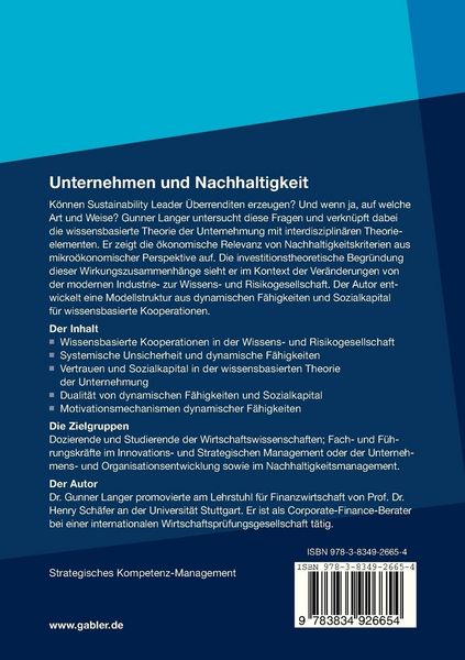 Produktbild: Unternehmen und Nachhaltigkeit